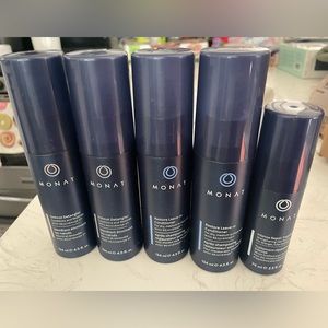 5 piece lot of Monat full size products!